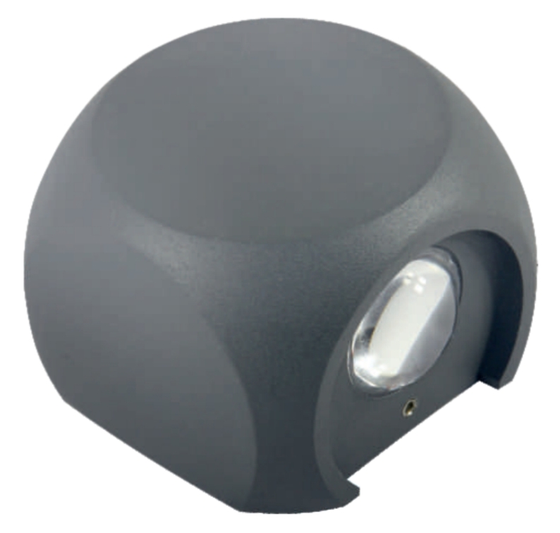 Dome 2 Way Cob Wall Light, for Decoration, Home, Hotel, Mall, Packaging Type : Paper Box