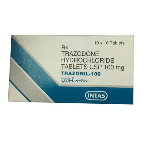 Trazodone Hydrochloride 100mg Tablets
