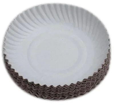 Round disposable paper plate, for Party, Feature : Lightweight