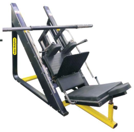 Manual Polished Cast Iron IBS-39 Hack Squat Machine, Feature : Durable, Good Quality