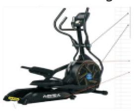 IBS-58 EL-CT Elliptical Cross Trainer, Feature : Accuracy Durable, Corrosion Resistance