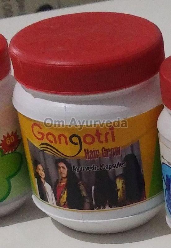 Gangotri Natural Hair Grow Capsules, Certification : FSSAI Certified