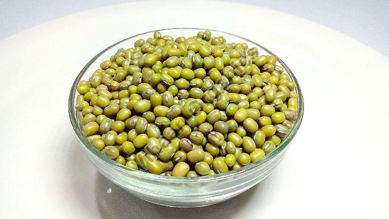 Natural Whole Moong Dal, Packaging Type : Plastic Packet