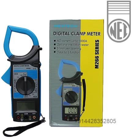 M266 Mextech Digital Clamp Meter, Certification : ISO 9001:2008