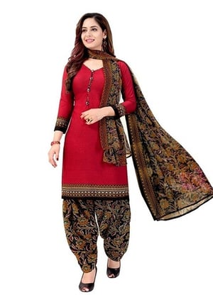 Printed Ladies Salwar Suit, Occasion : Casual Wear, Party Wear