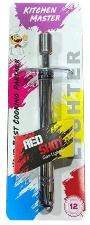 Red Shot Silver Kitchen Gas Lighter