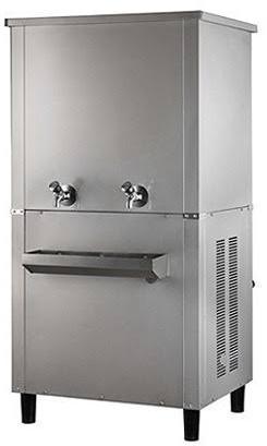 50-100kg Stainless Steel water chiller machine, Chiller Shape : Rectangular