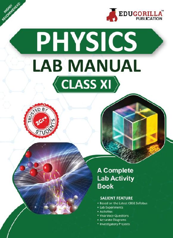 Physics Lab Manual Class XI, Size : 8