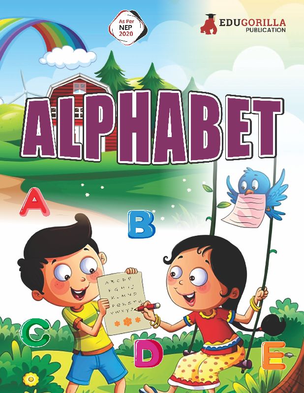 Pre-Primary Alphabet Book for Kids Practice Exercise &amp;amp; Colourful Illustrations for Children