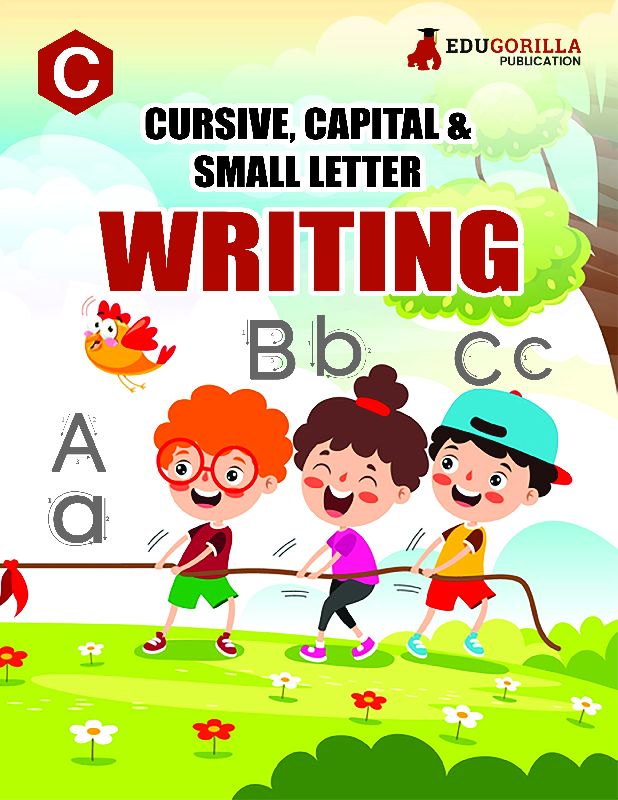 Pre-primary cursive capital small letter writing kids book
