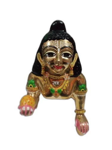 18 Inch Brass Laddu Gopal Statue