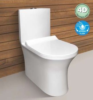Ceramic Atlit Water Closet, for Toilet Use, Size : 660x355x730 mm