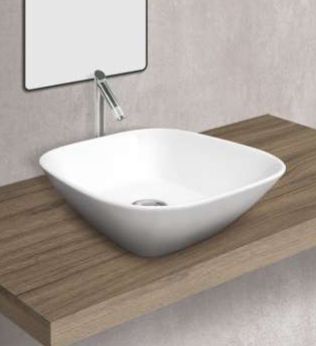 Prism Table Top Wash Basin, Size : 355x355x120 mm
