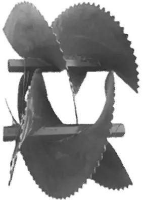 Dixit Agro Polished Metal Petrol Spiral Ridger, for Agricultural, Color : Black