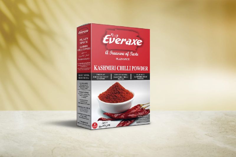 Everaxe Kashmiri Chilli Powder, Packaging Type : Plastic Packet