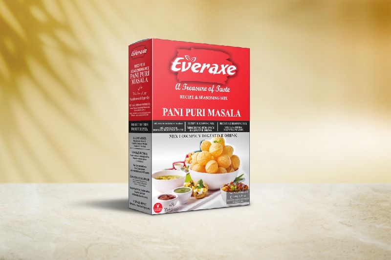 Everaxe pani puri masala, Packaging Type : Plastic Packet