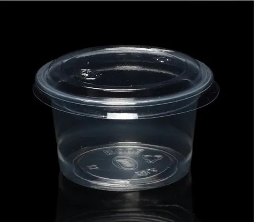 Plain Transparent Plastic Food Containers, Size : Standard