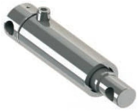 High Pressure Round Polished Stainless Steel Single Acting Hydraulic Cylinder, Certification : ISI Certified