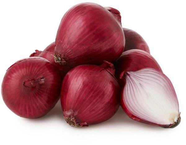 Fresh red onion, for Cooking, Style : Natural
