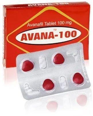 100mg Avana Tablet, for Clinical, Hospital, Personal, Purity : 100%