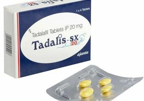 20mg Tadalis SX Tablet, for Clinical, Hospital, Personal, Purity : 100%