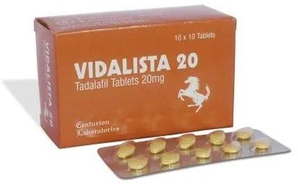 CENTURION 20mg Vidalista Tablet, for Hospital, Clinic