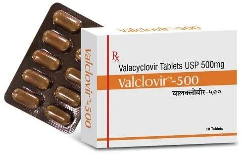 Valclovir 500 Tablets