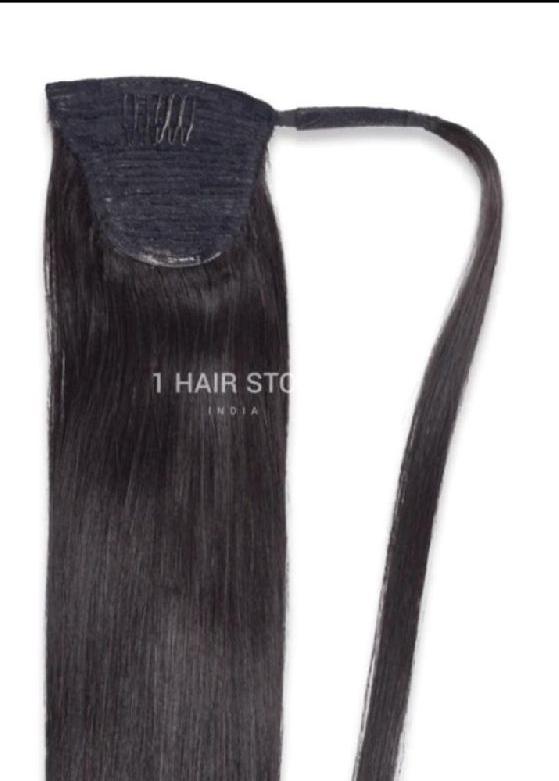 Synthetic Fibres Ponytail Extension, for Parlour Use, Feature : Smooth, Thick Long