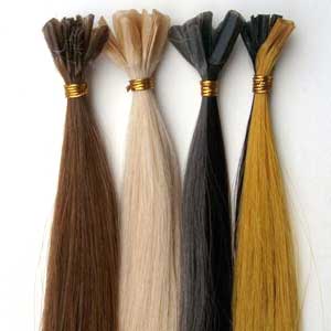 Pre Bonded Hair Extension, for Parlour, Personal, Feature : Easy Fit, Shiny Look, Soft