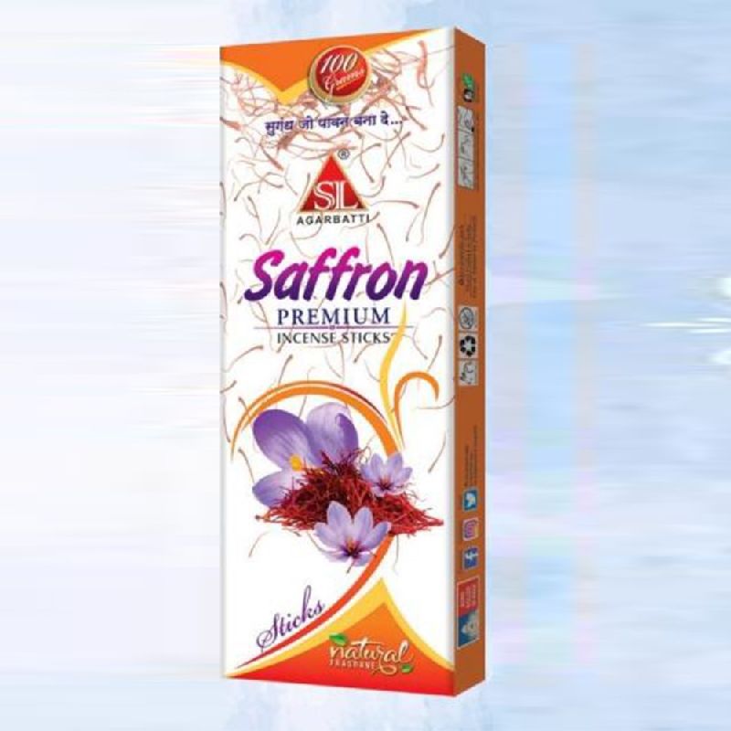 Saffron Premium Incense Sticks