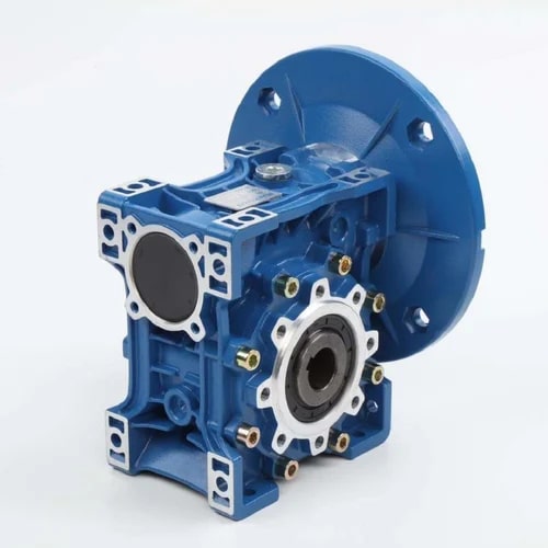 Polished Cast Iron Worm Gearbox, for Industrial, Mounting Type : Flange
