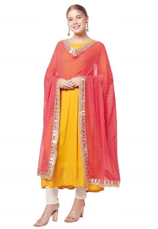 Plain Georgette Silk Dupatta, Occasion : Wedding Wear