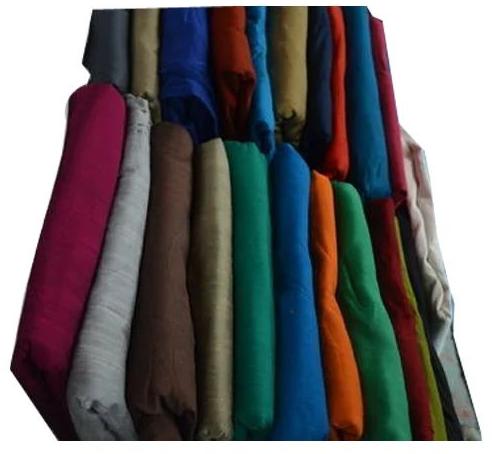 Plain Slub Silk Fabric, Fabric Weight : 50-100g/sqm