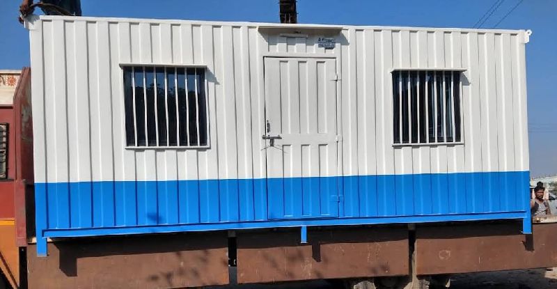 Polished 2000-2500kg Prefabricated Sheet portable office cabin, Size : 20'x10'x8.6'