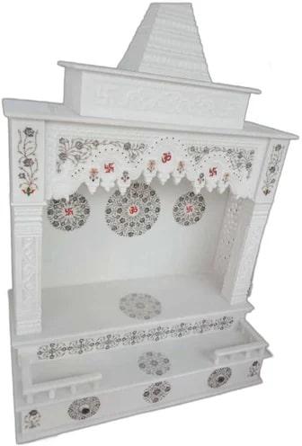 Polished Inlay Work 40 Inch Marble Temple, Feature : Attractive Design, Dust Resistance