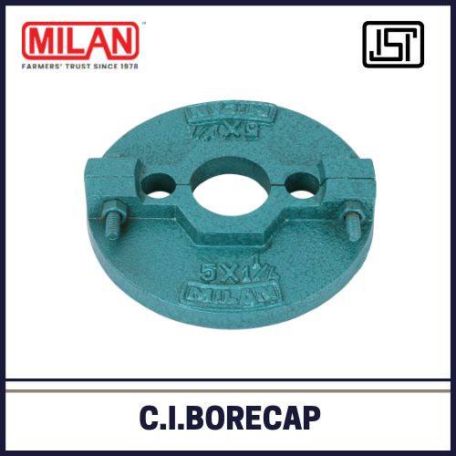 MILAN cast iron bore cap, Color : Green