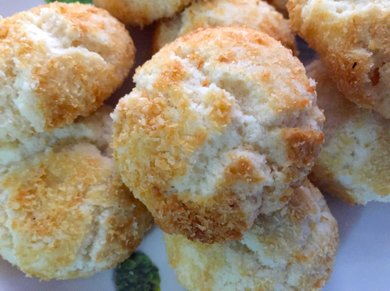 Coconut Nankhatai Cookies