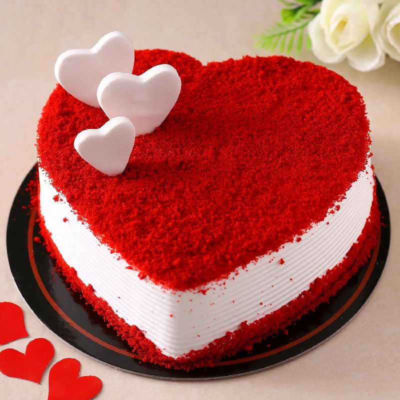 Red Velvet Cake, for Anniversary Party, Birthday, Marriage, Certification : FSSAI Certified