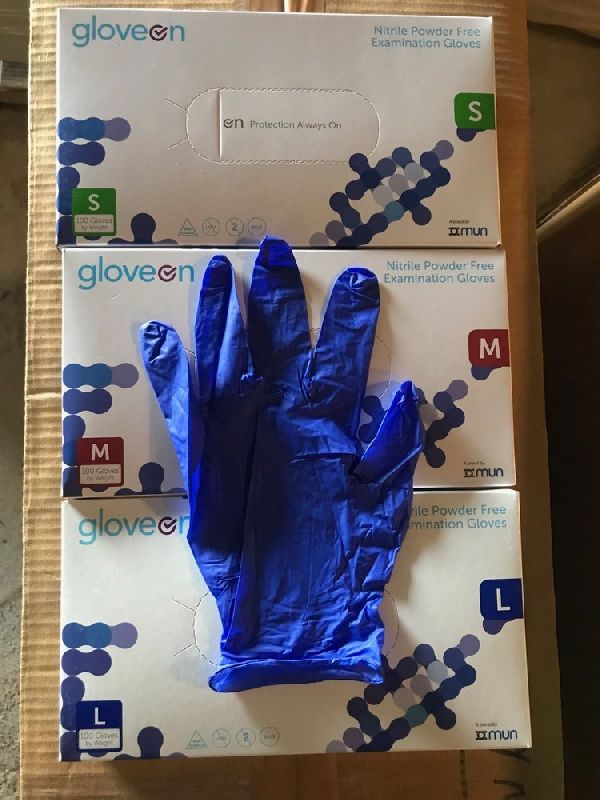 Disposable Nitrile Gloves, for Beauty Salon, Cleaning, Examination, Food Service, Light Industry