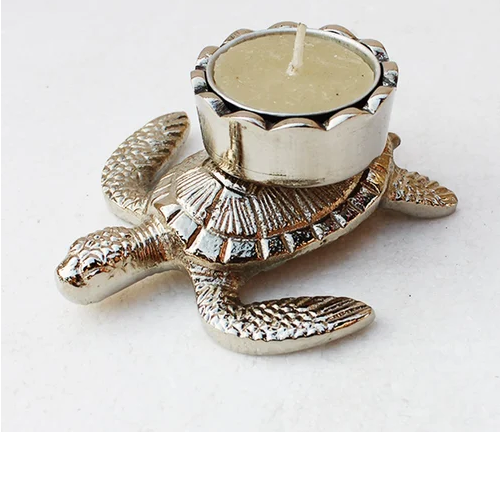 Silver Metal Tealight Holder, INR 350 / Piece by Royal Home Collection
