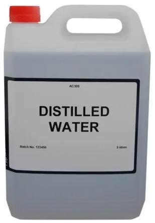 distilled water