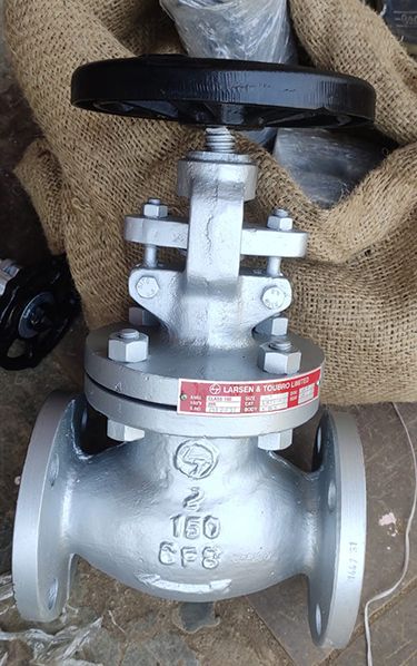 Polished Stainless Steel globe valve, for Industrial, Certification : ISI Certified