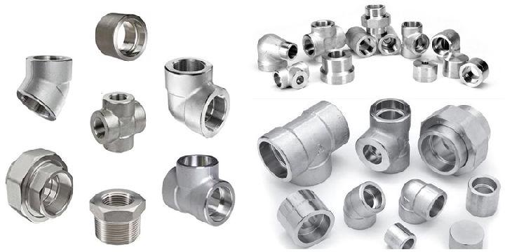Polished Stainless Steel Socket Weld Pipe Fittings, Certification : ISI Certified