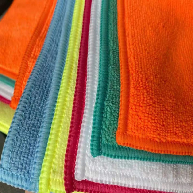 Square microfiber cloths, for Cleaning, Size : 40x40cm