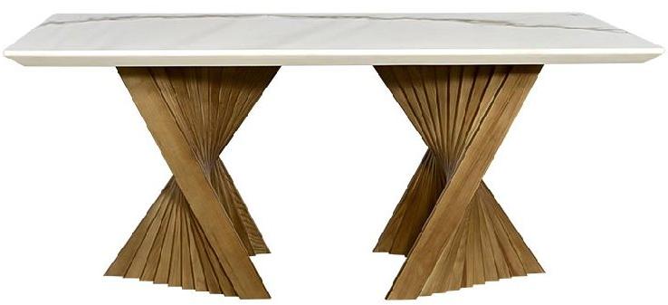 Wooden & Marble Table Top