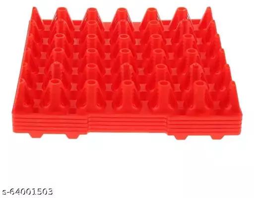 Plastic Egg Trays, Color : Red