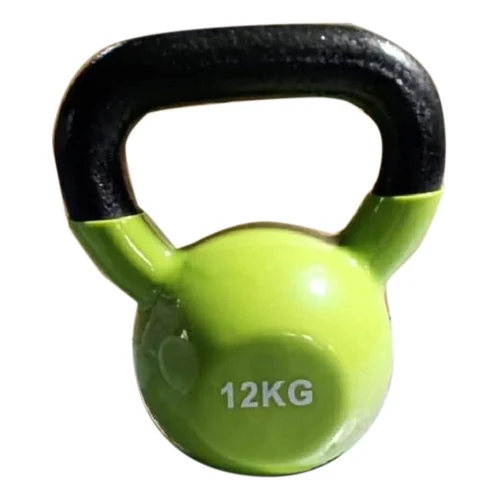Cast Iron Kettlebell Weight, Color Parrot Green Black at Rs 140