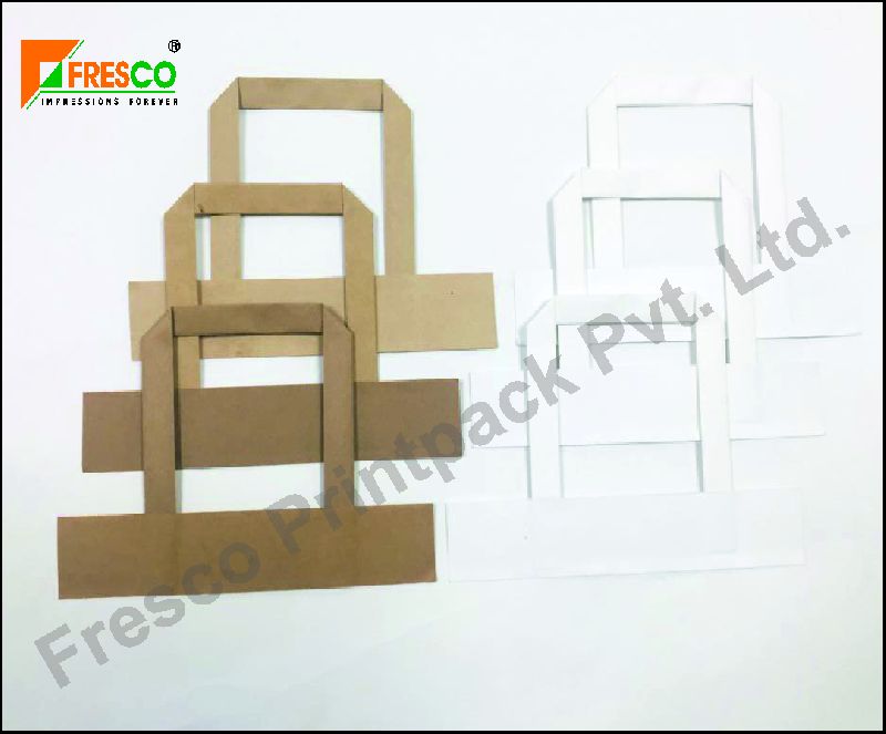 Fresco Kraft Paper Flat Handle, for Shopping