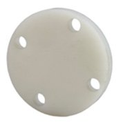 White PVDF Blind Flange by GOKUL POLY VALVES PRIVATE LIMITED from ...