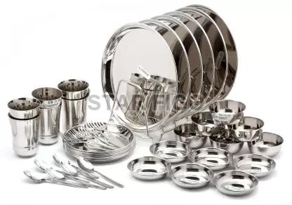 Stainless Steel Dinner Set